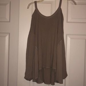A long sleeve top brownish top